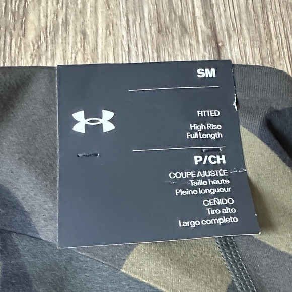 Under Armour Camouflage Leggings - Black and Green - Picture 6 of 9